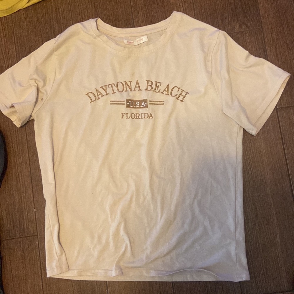 Tan “Dayton Beach” Graphic Tee